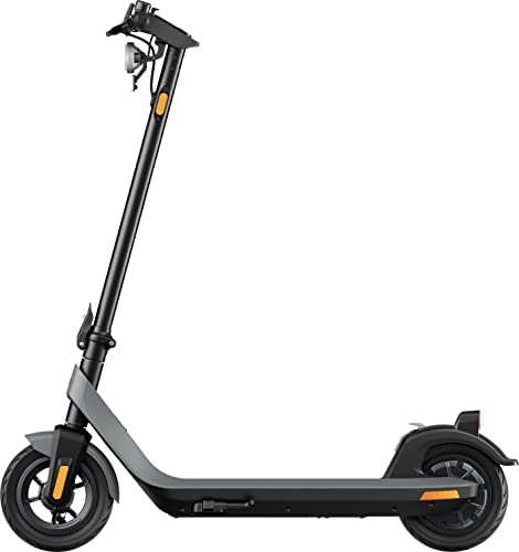 NIU Electric Scooter for Adults – 300W Power, 25 Miles Long-Range, Max 17.4MPH, 10” Tubeless Fat Tire, Dual Brakes, W. Capacity 250lbs, Portable Folding Commuting E-Scooter, UL Certified(KQi2 Pro)