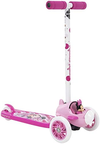 Huffy Tilt ‘n Turn Disney 3-Wheel Preschool Scooter for Kids