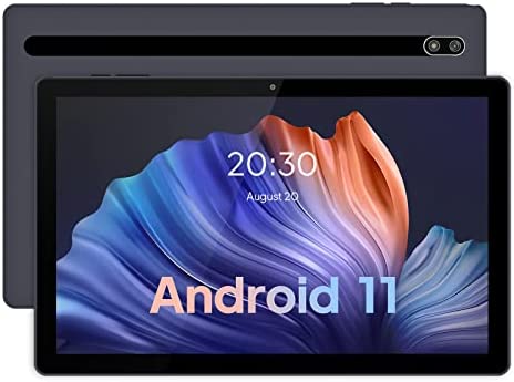 Tablet 10.1 Inch Android 11 Tablets Quad core 2GB RAM,64GB ROM 1280×800 IPS HD Touchscreen(Grey)