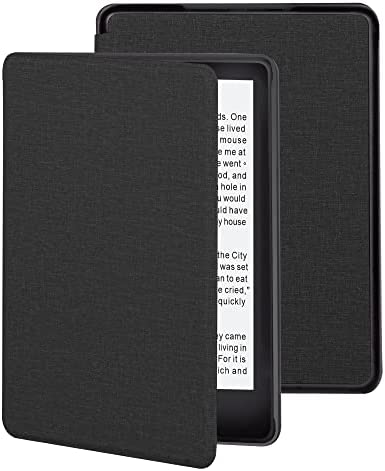 Kindle Paperwhite 11th Gen 6.8″ 2021 Case, Slim Kindle Case with Water Resistant, Auto Sleep/Wake Function for 2021 Kindle Paperwhite and Kindle Paperwhite Signature Edition (Black)