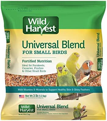 Wild Harvest Bird Seed Collection: Daily Blends and Advanced Nutrition for Parakeet, Canaries, Finches, Cockatiel, Parrots and More.