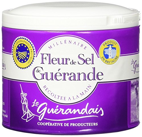 Guerande ‘Fleur De Sel’ Sea Salt, 4.4 Ounce (Pack of 2)
