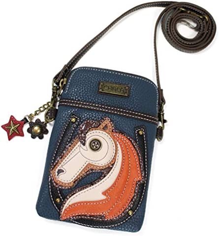 CHALA Crossbody Cell Phone Purse – Women PU Leather Multicolor Handbag with Adjustable Strap