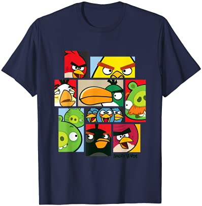 Angry Birds Collage Official Merchandise T-Shirt